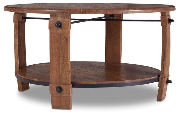 Product Image 1 for Glen Hurst Round Wine Barrel Cocktail Table from Hooker Furniture
