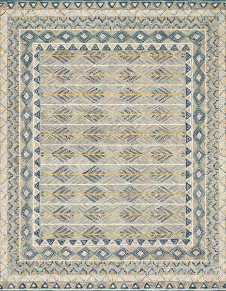 Product Image 1 for Priti Grey / Lagoon Rug from Loloi