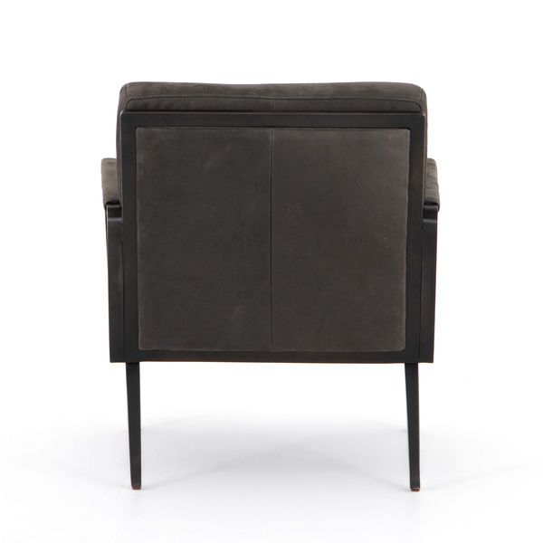 Product Image 7 for Sanford Chair Nubuck Charcoal from Four Hands