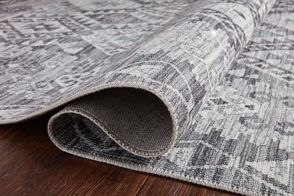 Product Image 6 for Zion Charcoal / Slate Rug from Loloi