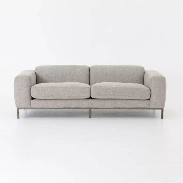 Product Image 7 for Benedict Sofa 84" Gabardine Grey from Four Hands
