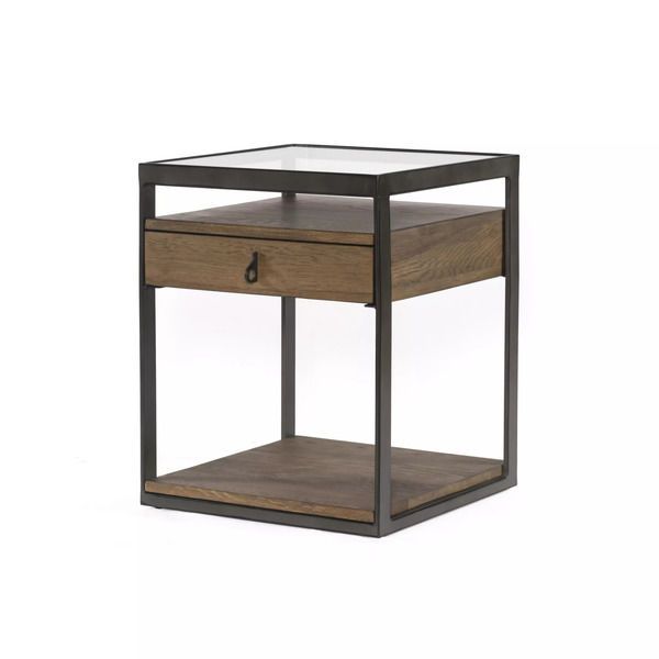 Product Image 4 for Carlson Nightstand Monument Grey from Four Hands