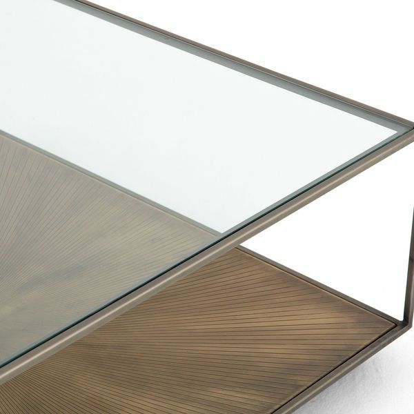 Product Image 1 for Abel Sunburst Square Coffee Table Sunbur from Four Hands