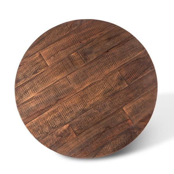 Product Image 3 for Dakota 42 Inch Round Dining Table With Cast Iron Base from World Interiors