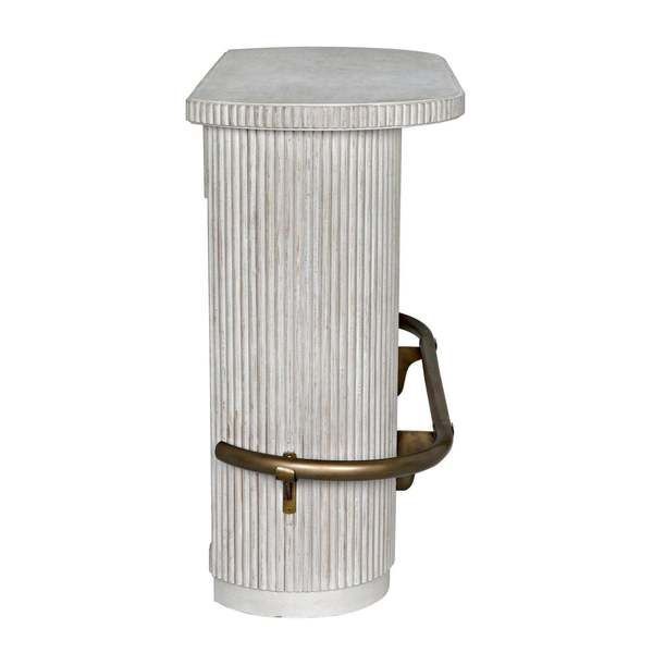 Product Image 10 for Collin James White Bar Stool from Noir