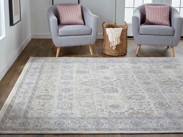 Product Image 7 for Marquette Beige / Gray Traditional Area Rug - 12' x 15' from Feizy Rugs