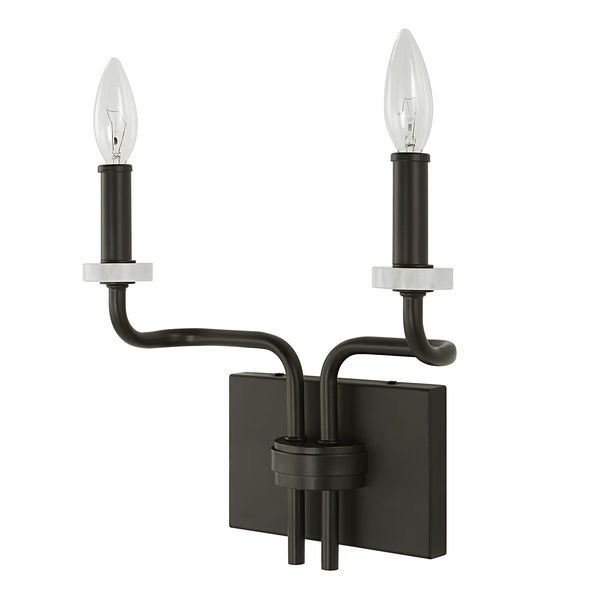 Product Image 7 for Ebony Elegance 2 Light Sconce from Uttermost