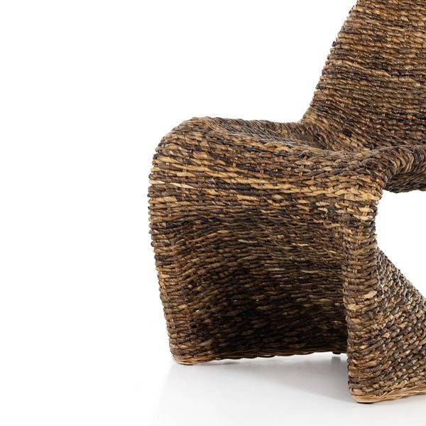 Product Image 11 for Portia Wicker Modern Outdoor Dining Chair - Vintage Natural from Four Hands