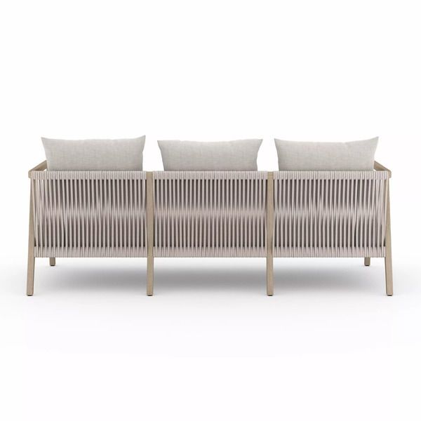Product Image 5 for Numa Wooden Outdoor Sofa,  Washed Brown from Four Hands