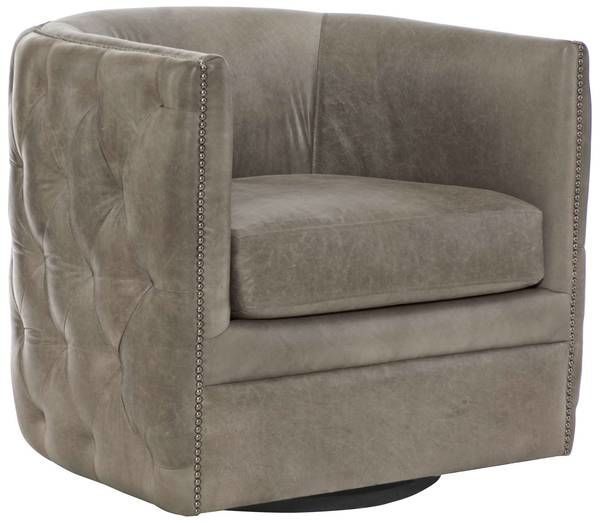 Product Image 1 for Palazzo Leather Swivel Chair from Bernhardt Furniture