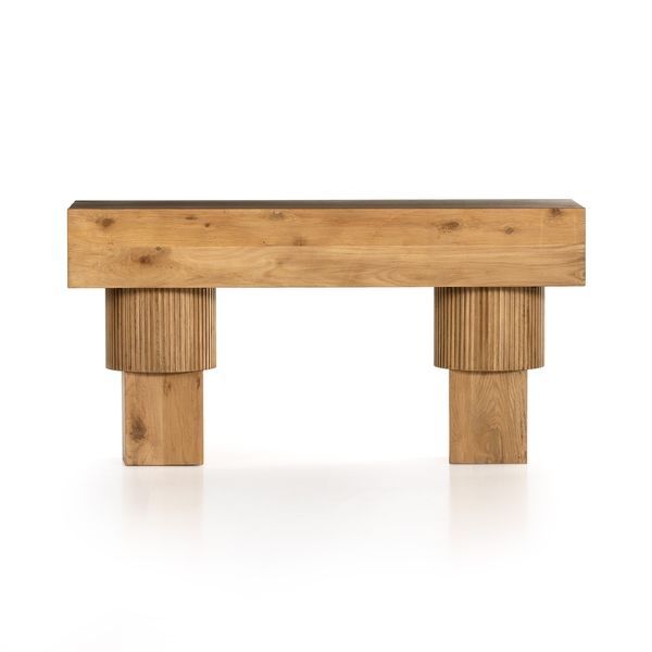 Product Image 8 for Leland Console Table-Honey Oak from Four Hands