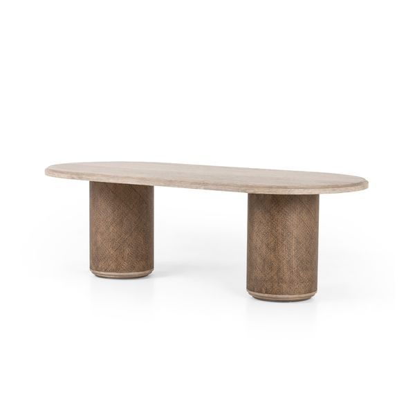 Product Image 8 for Kiara Dining Table-Weathered Blonde from Four Hands