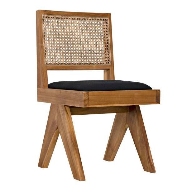 Contucius Teak and Cane Dining Chair image 1