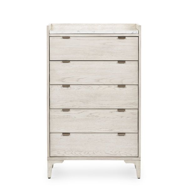 Product Image 11 for Viggo Tall Dresser Vintage White Oak from Four Hands