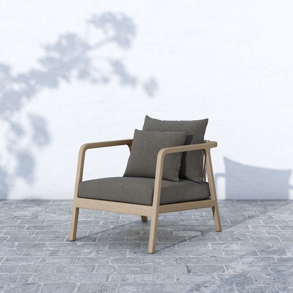 Product Image 4 for Numa Outdoor Chair   Washed Brown from Four Hands