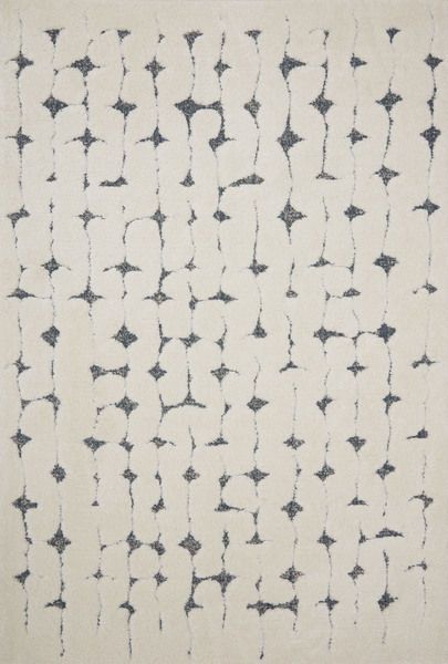 Product Image 5 for Hagen White / Navy Rug from Loloi