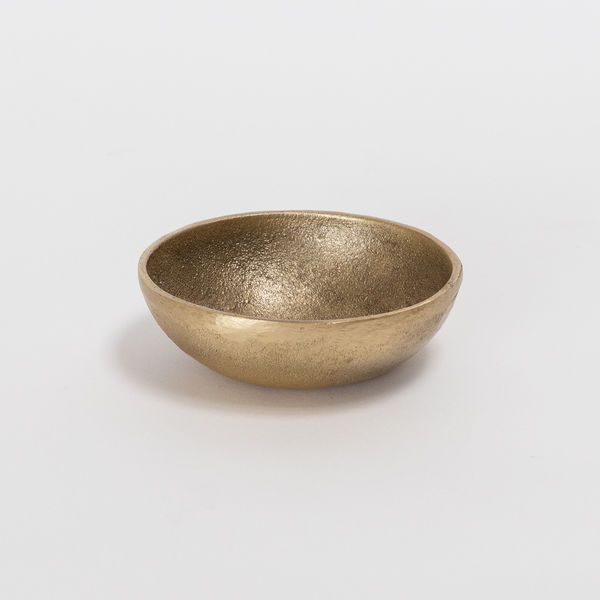 Zacharie Brass Decorative Bowl image 1