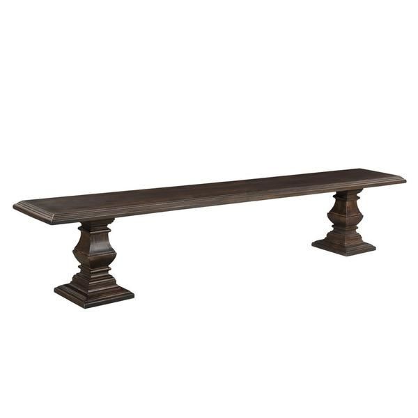 Product Image 1 for Toulon Vintage Brown Mango Wood Dining Bench from World Interiors