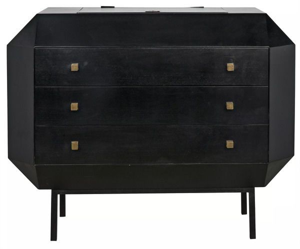 Product Image 12 for Rhiana Black Wood Dresser from Noir