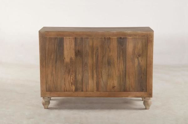 Haveli 48 Inch Mango Wood Dresser In Natural Whitewash Finish image 5