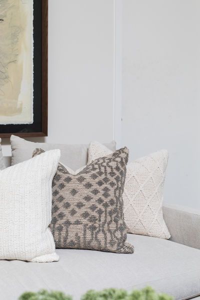 Product Image 2 for Taupe Patterned Pillow from Loloi