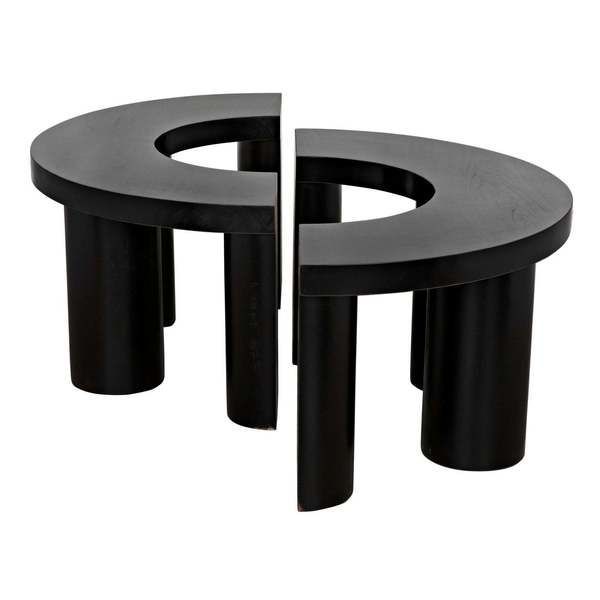 Product Image 9 for Pluto Mahogany Black Coffee Table from Noir