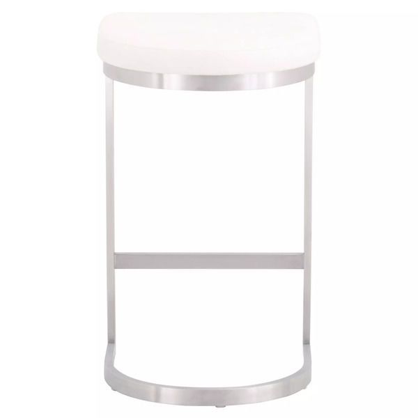 Product Image 6 for Cresta White Counter Stool from Essentials for Living
