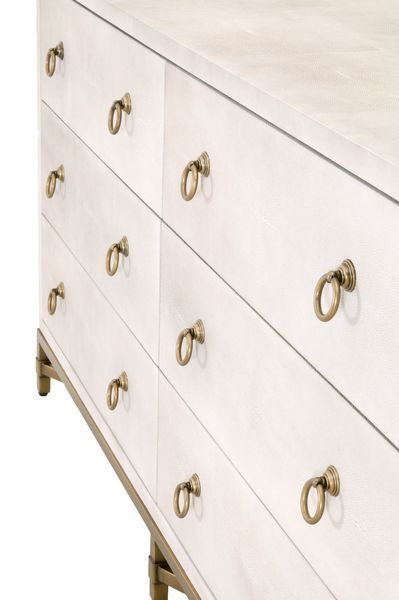 Product Image 13 for Strand Shagreen 6 Drawer Double Dresser from Essentials for Living