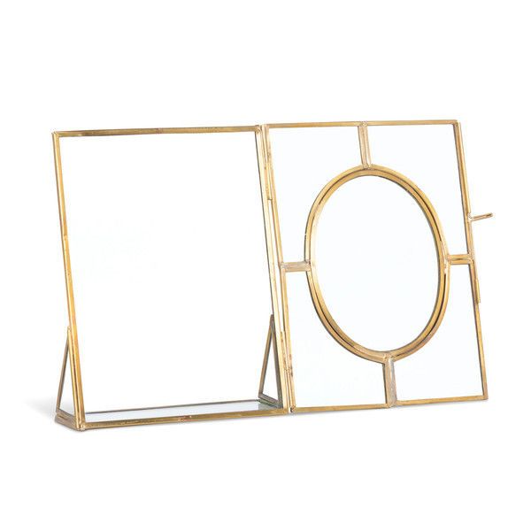 Product Image 1 for Brass Framed Tabletop Picture Frame, Large from Park Hill Collection