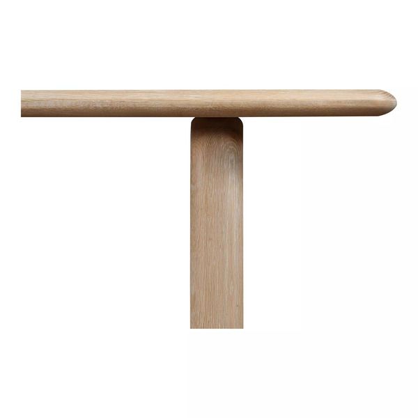Product Image 8 for Malibu Dining Table White Oak from Moe's