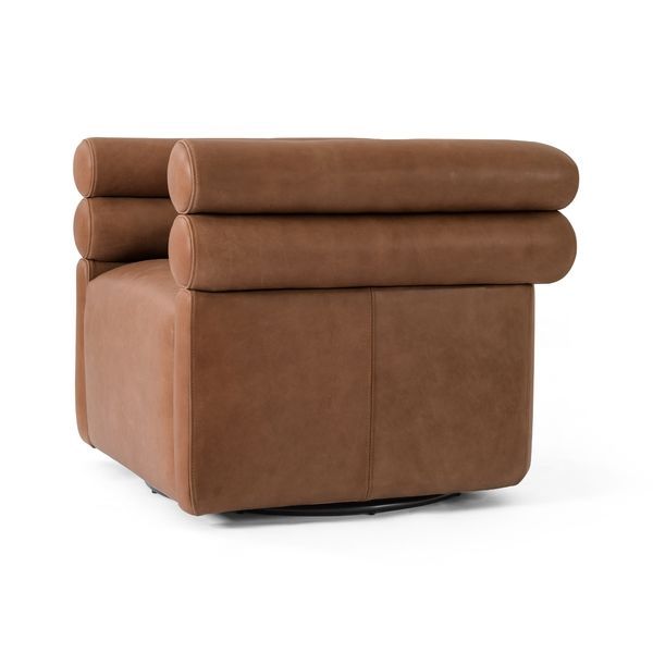 Product Image 10 for Evie Swivel Chair-Palermo Cognac from Four Hands