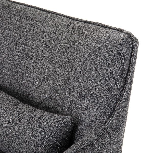 Kimble Round Swivel Accent Chair - Noble Platinum image 9