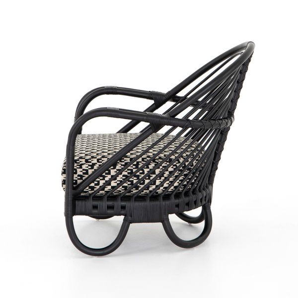 Product Image 11 for Marina Chair Ebony Rattan Lago Graphite from Four Hands