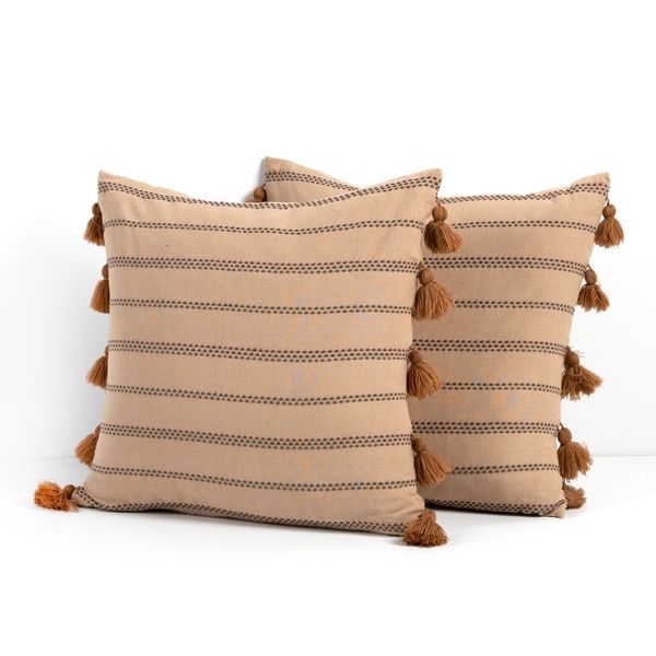 Vishnu Stripe Pillows, Set of 2 image 1