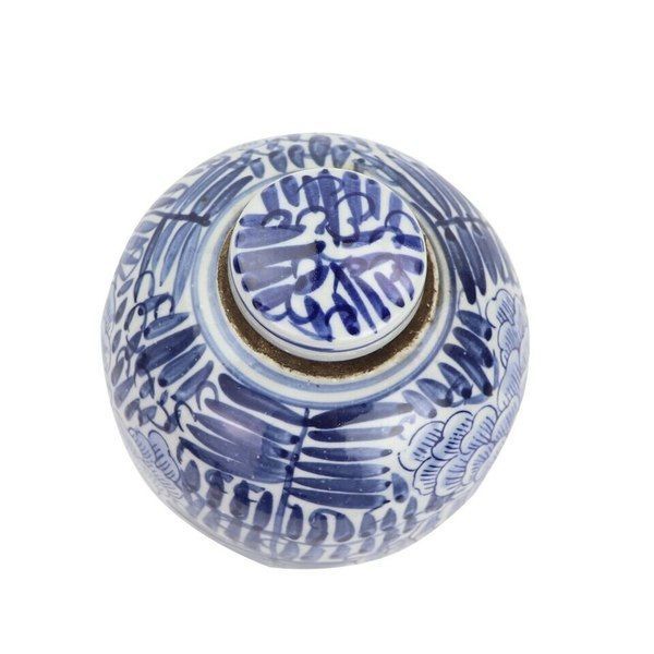 Product Image 4 for Blue & White Tiny Lid Mini Jar Blooming Flower from Legend of Asia