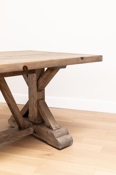 Product Image 12 for Ruth Wooden Trestle Dining Table from Blaxsand