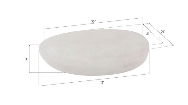Product Image 3 for River Stone Coffee Table from Phillips Collection