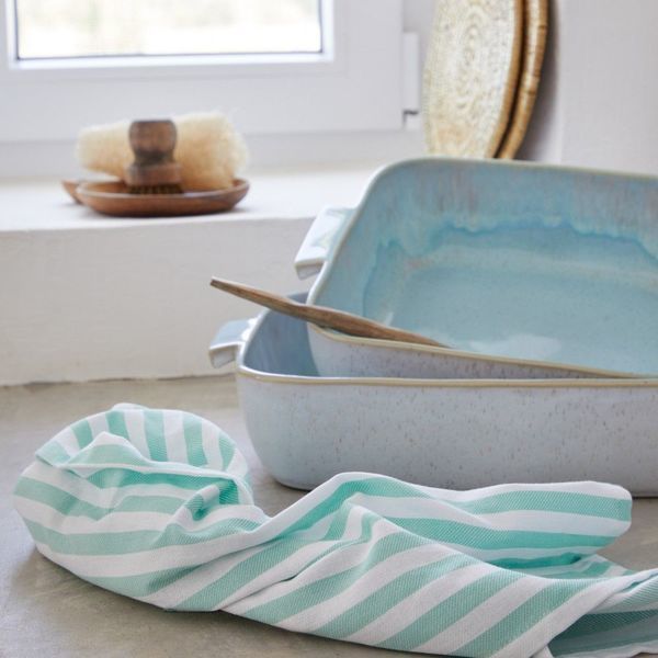 Product Image 3 for Eivissa Rectangle Baker - Sea Blue from Casafina