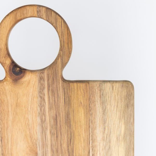 Willa Wood Cutting Board with Handle image 5