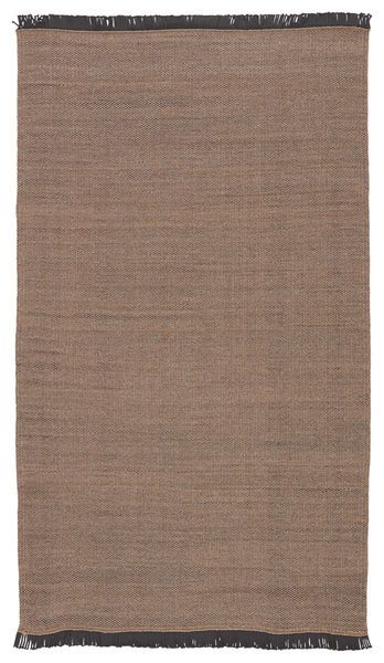 Product Image 5 for Savvy Indoor/ Outdoor Solid Tan/ Black Rug from Jaipur 