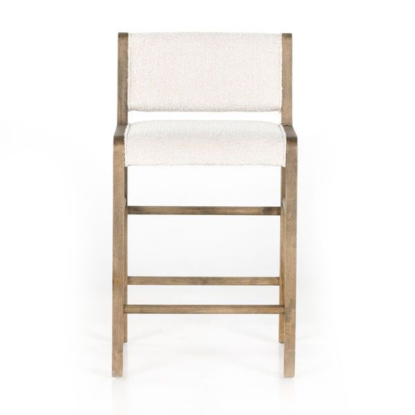Product Image 7 for Charon White Boucle Counter Stool from Four Hands