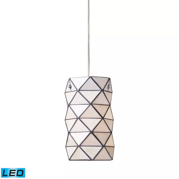 Product Image 2 for Tetra 1 Light Pendant With Chrome Hardware  from Elk Lighting