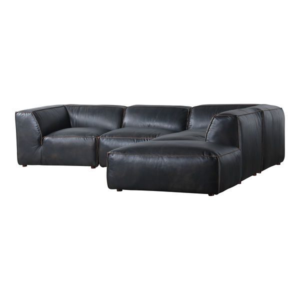 Luxe Dream Modular Sectional Antique Black image 1