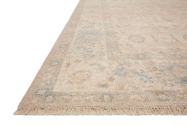 Product Image 3 for Priya Natural / Blue Rug from Loloi