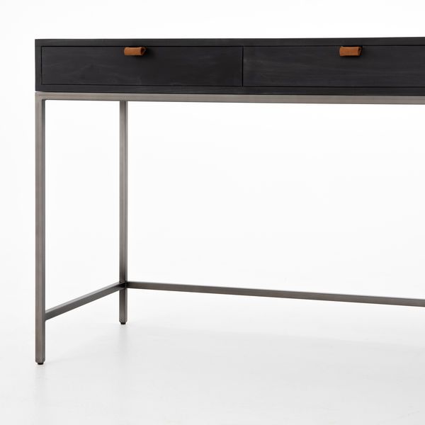 Product Image 23 for Trey Modular Writing Desk - Black Wash Poplar from Four Hands