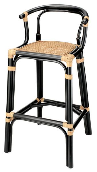 Product Image 4 for Saltwater Black Bar Stool from Jamie Young