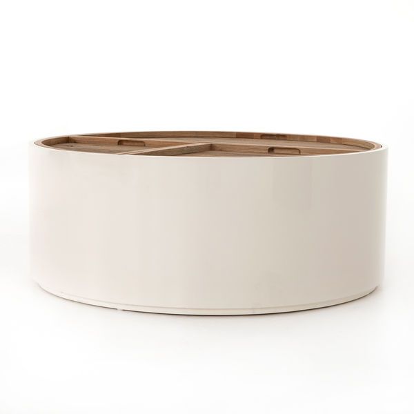 Product Image 8 for Cas Drum Coffee Table Cream from Four Hands