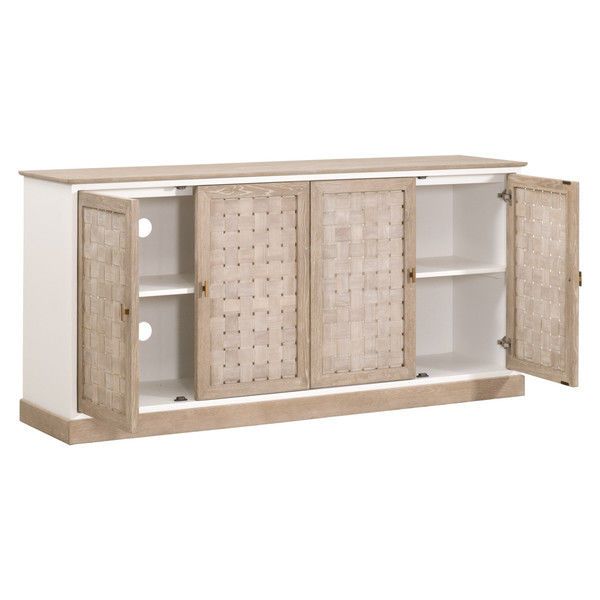 Product Image 5 for Weave Woven Oak Media Sideboard from Essentials for Living