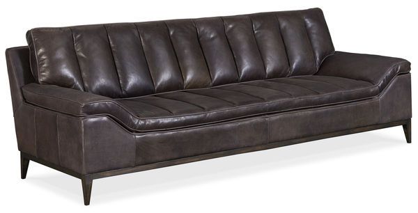 Product Image 3 for Kandor Leather Stationary Sofa from Hooker Furniture