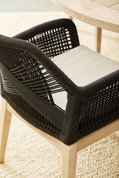 Loom Outdoor Woven Arm Chair, Set of 2 image 9